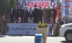 رژه موتوری نیرو‌های مسلح در استان اردبیل برگزار شد