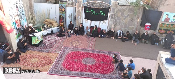 مراسم بزرگداشت ۱۸ شهید روستای جنت آباد قم برگزار شد