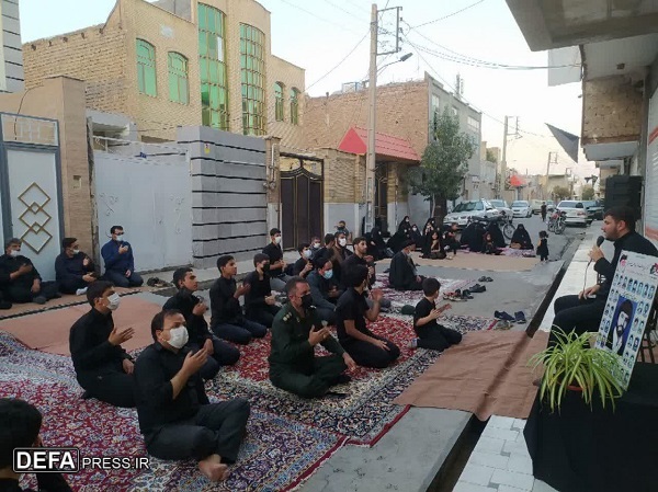 سومین محفل روضه بزمی در قم به یاد شهید «علی سلیمانی»