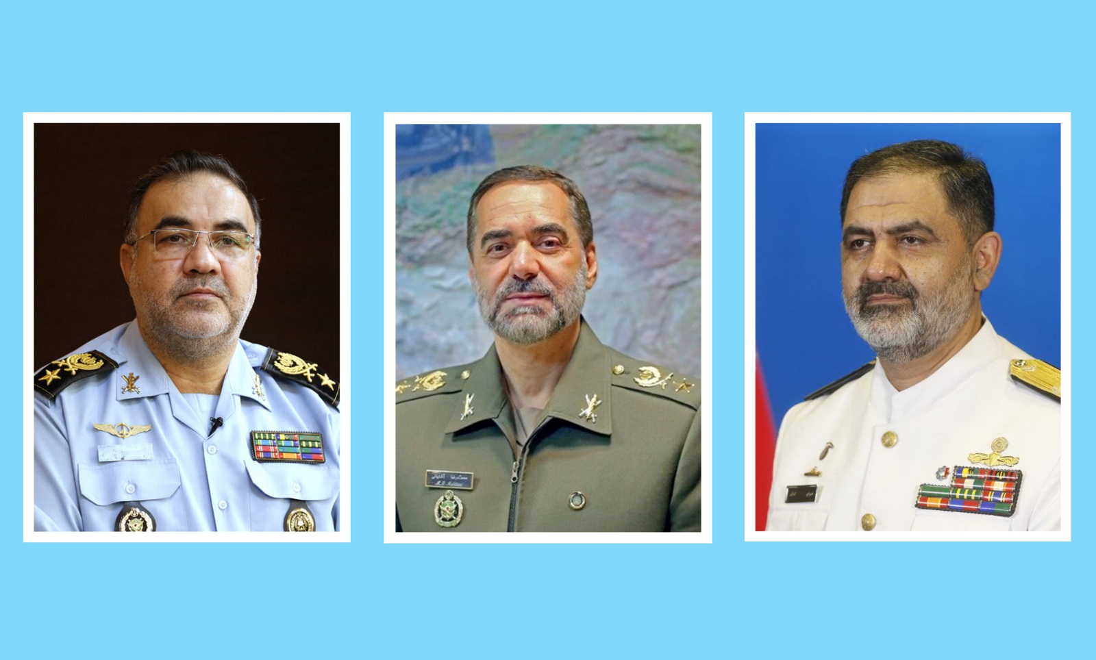 دیدار امیر سرتیپ «واحدی» و امیر دریادار «ایرانی» با وزیر دفاع