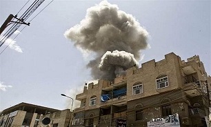 بمباران سنگین «الجوبه» در مأرب یمن از سوی جنگنده‌‎های سعودی