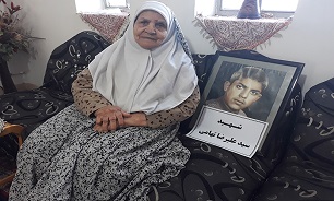 مادر طلبه شهید «سید علیرضا تهامی زرندی » آسمانی شد