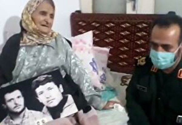 فیلم/ لحظه اعلام خبر شناسایی شهید نورمحمد به مادرش