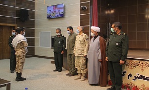 برگزاری مراسم تکریم و تجلیل از سربازان وظیفه نیروهای مسلح در زاهدان