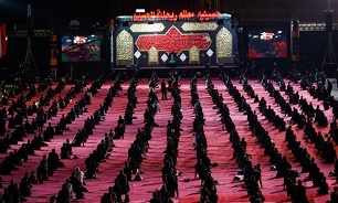 برگزاری مراسم عزاداری دهه آخر ماه صفر در یادمان شهدای شهر کنگان