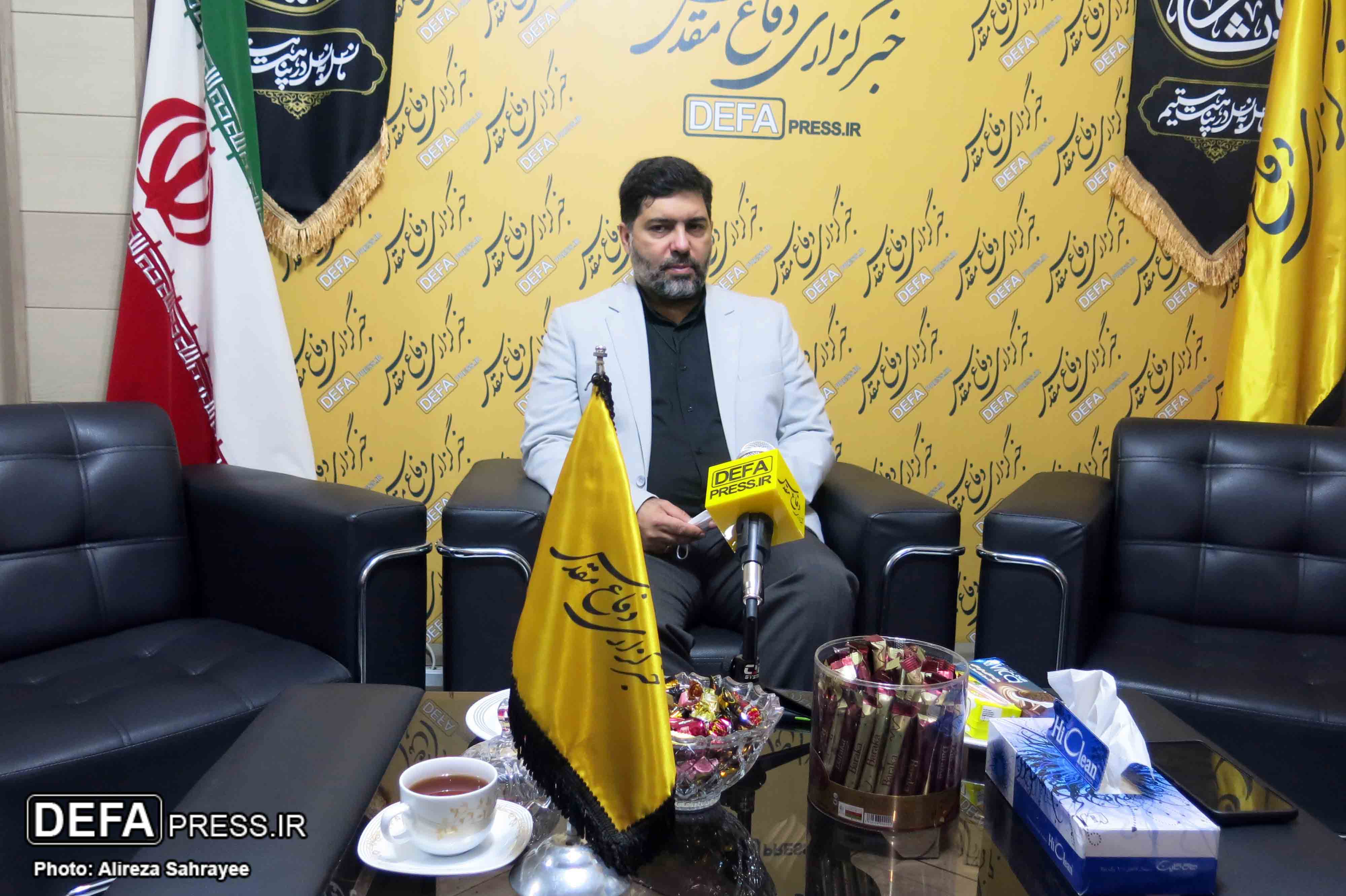 بازدید سخنگوی شورای اسلامی شهر تهران از خبرگزاری دفاع مقدس + تصاویر