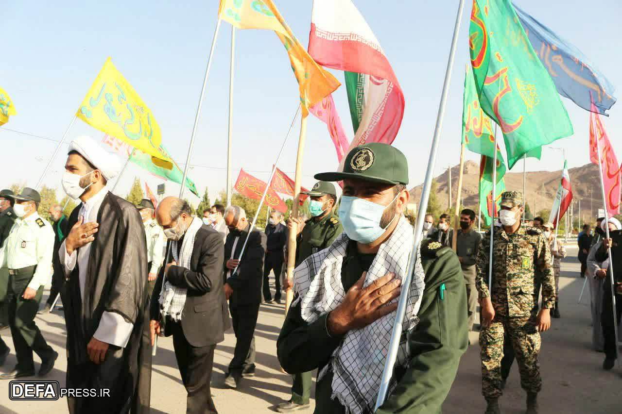 همایش انس و مودت نیرو‌های مسلح شهرستان «تفت» برگزار شد