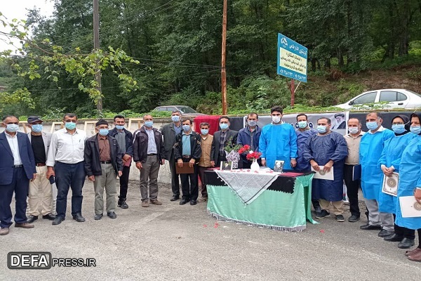 ویژه برنامه «دفاع دیروز جهاد امروز» در روستای امام‌کلای لفور