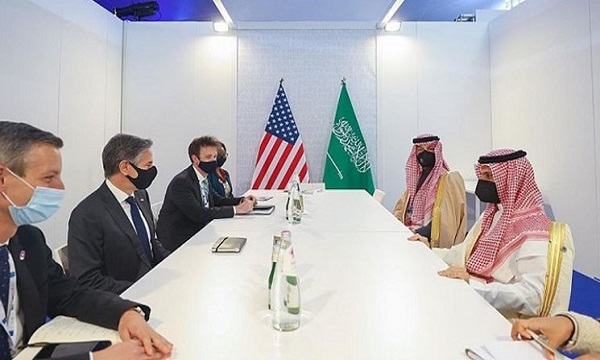 وزرای خارجه آمریکا و عربستان با محوریت لبنان و ایران دیدار کردند