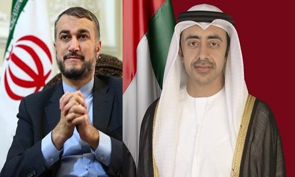 گفت‌و‌گوی تلفنی امیرعبداللهیان با همتای اماراتی