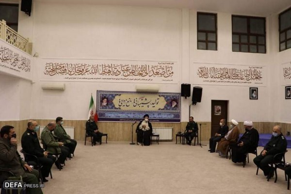 دیدار سردار فدوی با آیت الله نور مفیدی در گرگان
