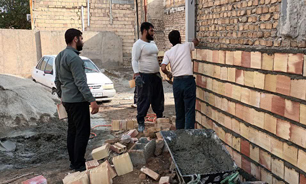 ساخت یک باب منزل محروم به همت گروه جهادی شهید حججی