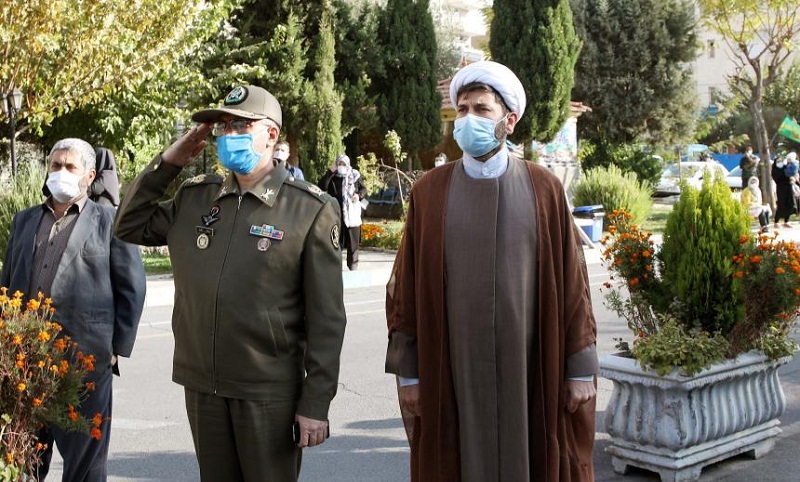 پیکر شهید مدافع سلامت ارتش تشییع شد