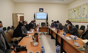 جلسه هماهنگی تکمیل پروژه مرکز فرهنگی دفاع مقدس خراسان شمالی