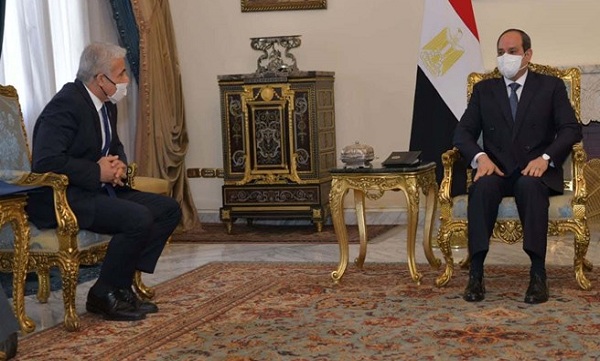 رایزنی وزیر خارجه رژیم صهیونیستی با السیسی درباره ایران