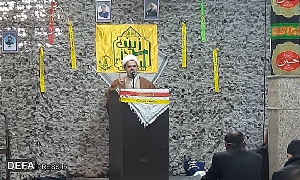 مراسم گرامیداشت سالروز میلاد حضرت زینب (س) در گلزار شهدای مدافع حرم قم+تصاویر