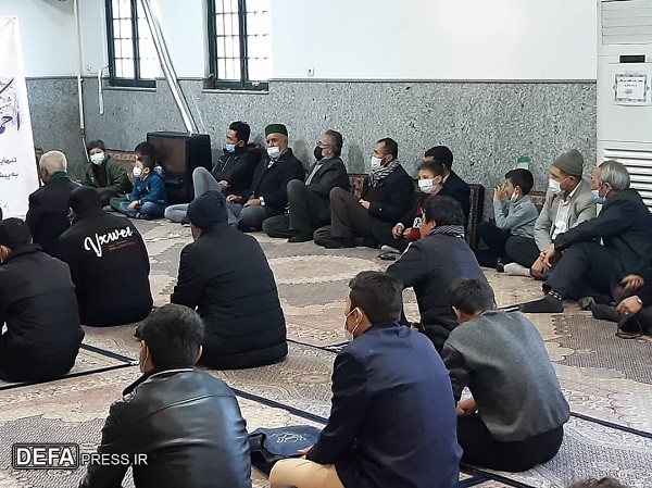 مراسم گرامیداشت سالروز میلاد حضرت زینب (س) در گلزار شهدای مدافع حرم قم+تصاویر