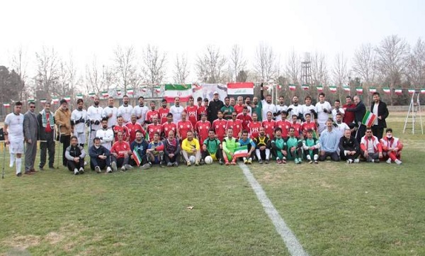 پایان اردوی مشترک تیم ملی جانبازان قطع عضو ایران با بسیج مردمی عراق