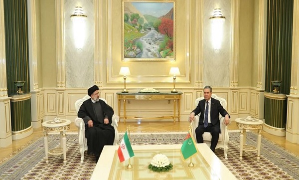 روسای جمهور ایران و ترکمنستان دیدار کردند