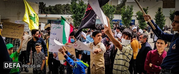 محکومیت حادثه تروریستی حرم رضوی از سوی دانشجویان افغانستانی در قم+ تصاویر