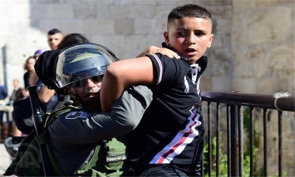 سکوت مدعیان حقوق بشر در قبال بازداشت کودکان فلسطینی