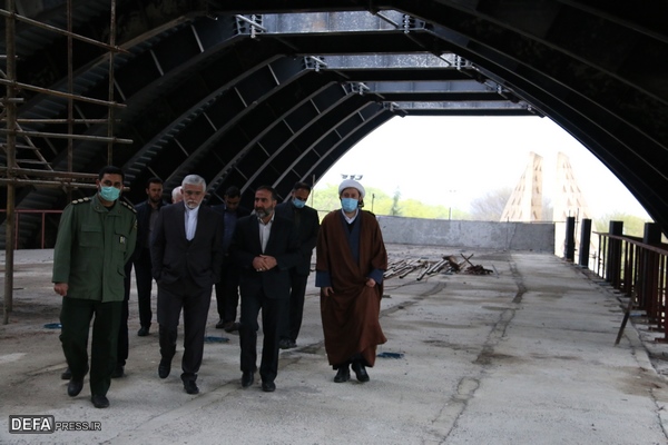 بازدید استاندار گلستان از فرهنگسرای دفاع مقدس گلستان