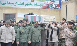 شهید گمنام عملیات رمضان در پادگان شهدای بسیج مشهد؛ تشییع و تدفین شد