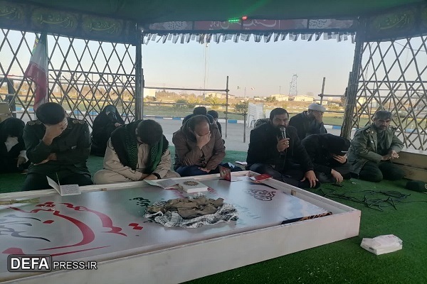 مراسم سومین روز تدفین شهید گمنام بابلسر برگزار شد+ تصاویر