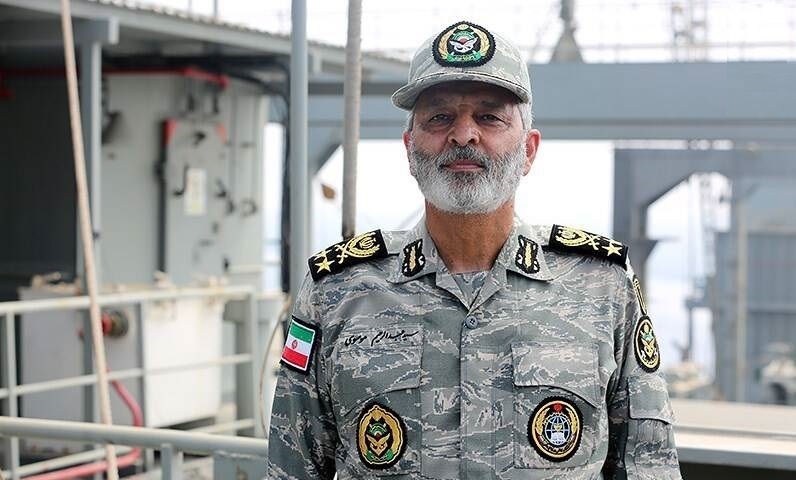 تماس تلفنی سرلشکر موسوی با ناوگروه ۸۶ نیروی دریایی ارتش در اقیانوس آرام