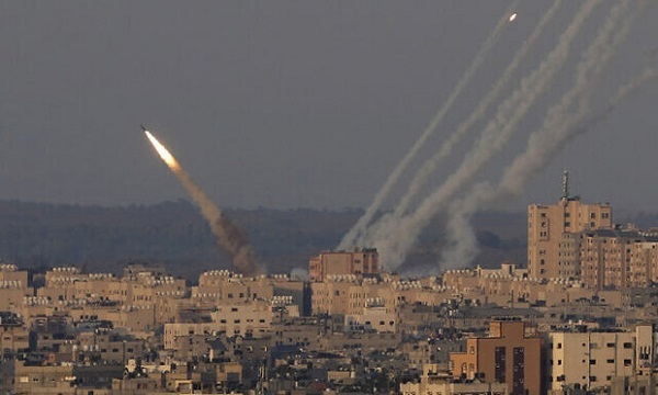 شلیک موشک از غزه به سمت مناطق جنوبی فلسطین اشغالی