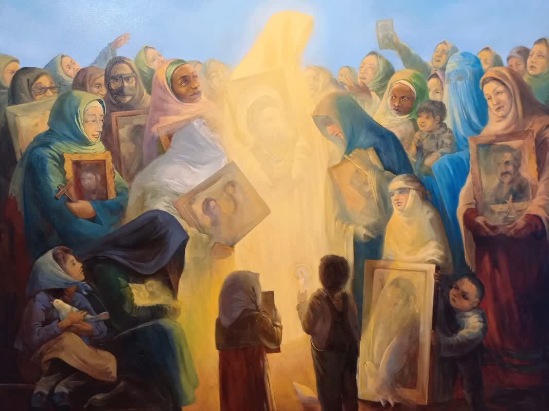 نقاشی‌های قدیریان رفرنس‌ نقاشی معاصر و انقلاب اسلامی اسلامی است