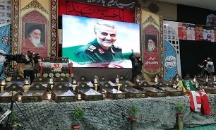 یادواره ۴۰ شهید تیپ مردم پایه سپاه انصارالرضا(ع) خراسان جنوبی برگزار شد