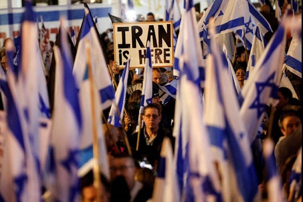 تظاهرات علیه دولت افراطی نتانیاهو کودتای سیاسی