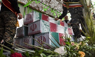 استان کرمان معطر به عطر ۱۱ شهید گمنام دوران دفاع مقدس شد