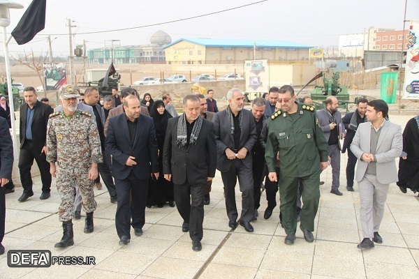حضور وزیر آموزش و پرورش در مرکز فرهنگی و موزه دفاع مقدس استان سمنان