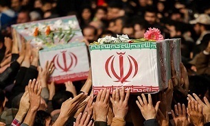 تشییع دو شهید گمنام در شهرکرد