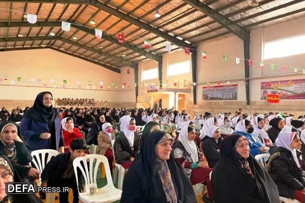 جشن بزرگ انقلاب اسلامی در شهرستان سیمرغ برگزار شد + تصاویر