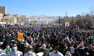 برگزاری مراسم راهپیمایی ۲۲ بهمن در ایلام