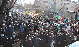 راهپیمایی یوم‌الله ۲۲ بهمن در چهارمحال‌وبختیاری برگزار شد