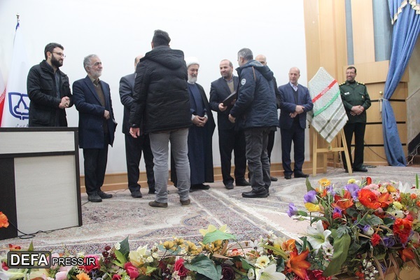 رونمایی از کتاب شهید حاج «حسن شاطری» در سمنان