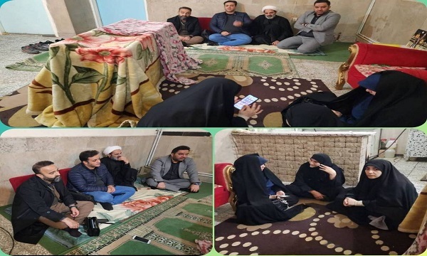 تقدیر شهرداری منطقه ۲۰ از مادر شهید مرادی مدافع حرم در روز عید مبعث