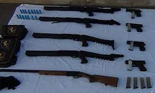 کشف ۵ قبضه اسلحه غیر مجاز در طرح ذوالفقار پلیس نجف آباد