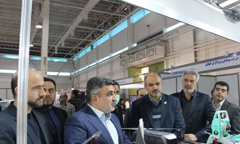 دومین نمایشگاه «ایران ژئو» با حضور جانشین وزیر دفاع و پشتیبانی نیرو‌های مسلح افتتاح شد