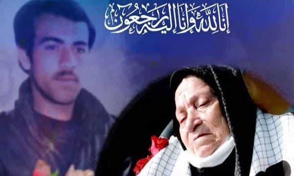سازمان حفظ آثار و نشر ارزش‌های دفاع مقدس ارتش درگذشت مادر شهید تحویلیان را تسلیت گفت
