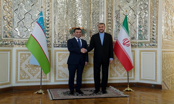 امیرعبداللهیان با سرپرست وزارت خارجه ازبکستان دیدار کرد