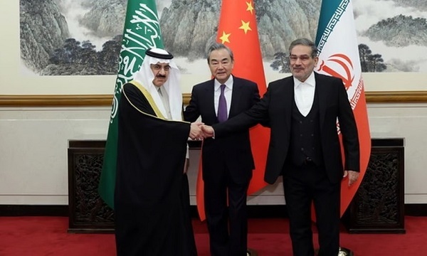 پکن: به پیشبرد عادی‌سازی روابط میان تهران و ریاض ادامه می‌دهیم