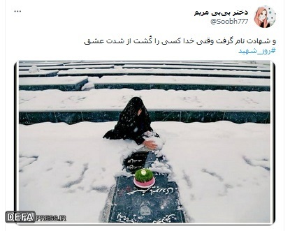 واکنش کاربران شبکههای اجتماعی به روز شهید+ تصاویر واکنش کاربران شبکههای اجتماعی به روز شهید+ تصاویر