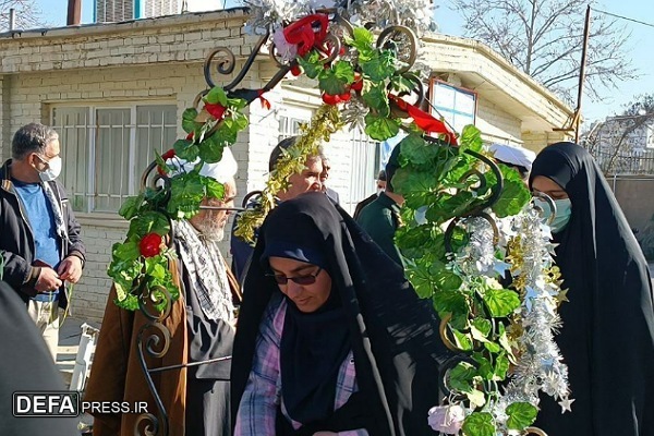 اعزام ۱۴۰ نفر از بسیجیان  نهاوند به اردوی راهیان نور+ تصاویر