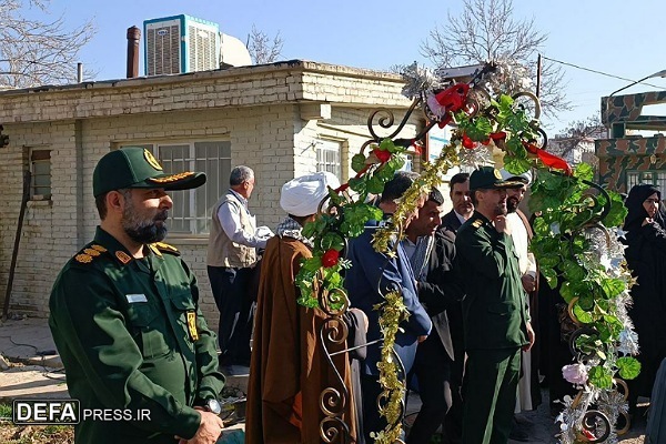 اعزام ۱۴۰ نفر از بسیجیان  نهاوند به اردوی راهیان نور+ تصاویر