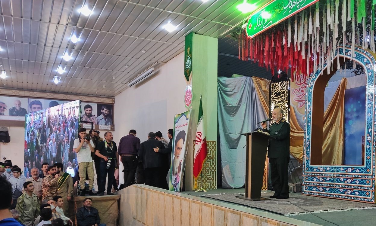 سرلشکر سلامی: جوانان ایرانی دشمن را شکست دادند